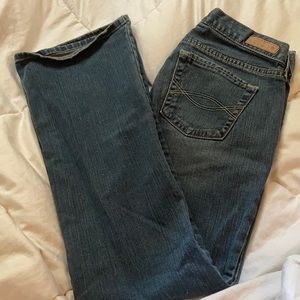 Abercrombie bootcut stretch jeans
